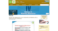 Desktop Screenshot of matematicas.uis.edu.co